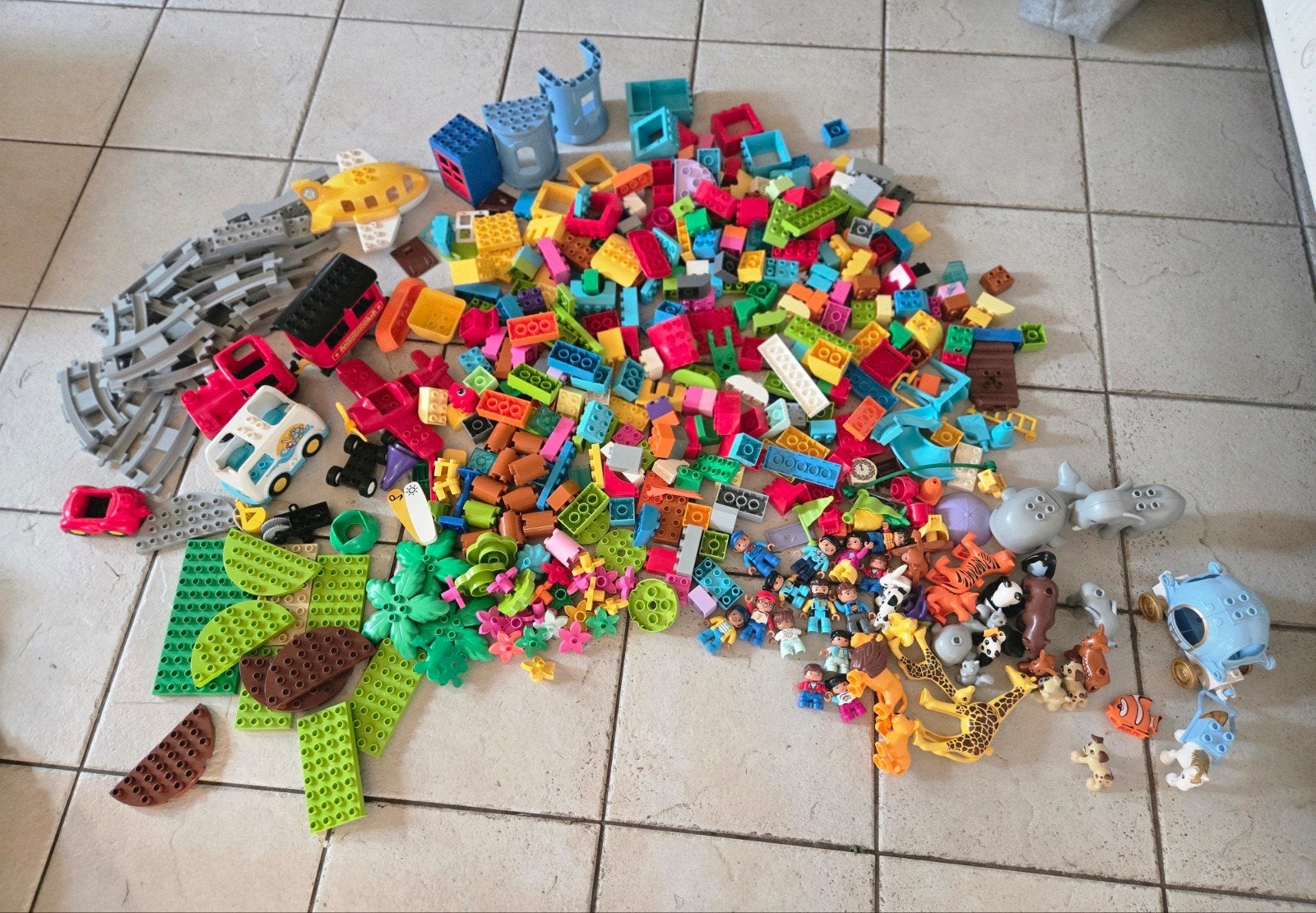 vuilnis zak vol Duplo, Ophalen, Zo goed als nieuw