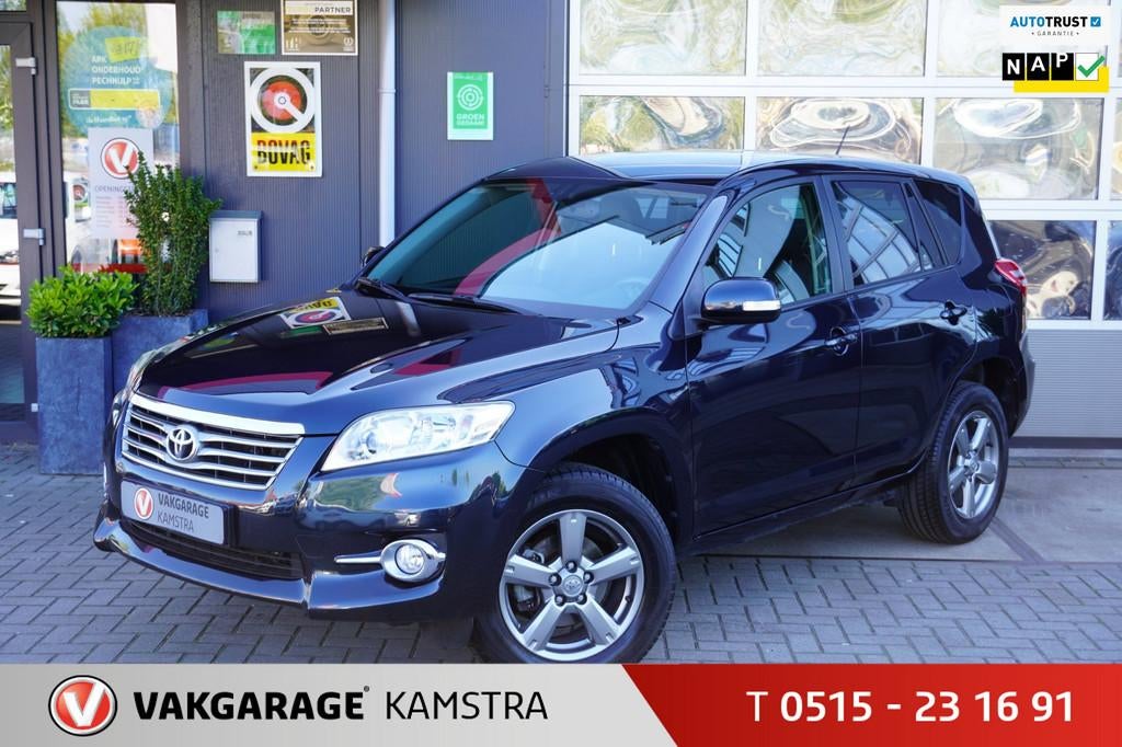 Toyota RAV4 2.0 VVTi 2WD 158 PK CLima/Cruise/Navi/Stoelverw., Auto's, Toyota, Euro 5, Stof, Gebruikt, 4 cilinders