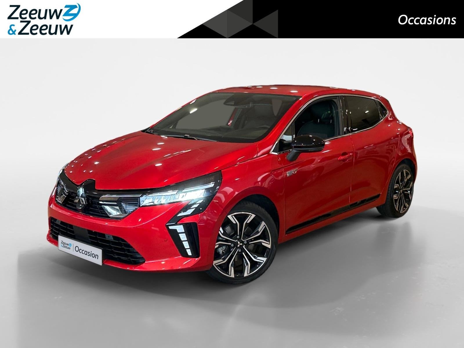 Mitsubishi Colt 1.6 HEV First Edition *Automaat*Navi+Camera*, Auto's, 12 maanden, Gebruikt, Leder en Stof, Colt