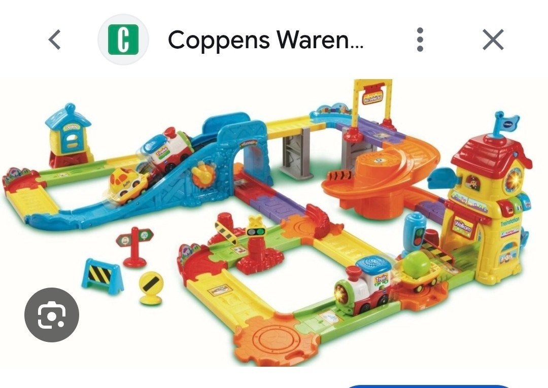 VTech Toet Toet Auto's Treinstation, Ophalen, Gebruikt, 6 maanden tot 2 jaar