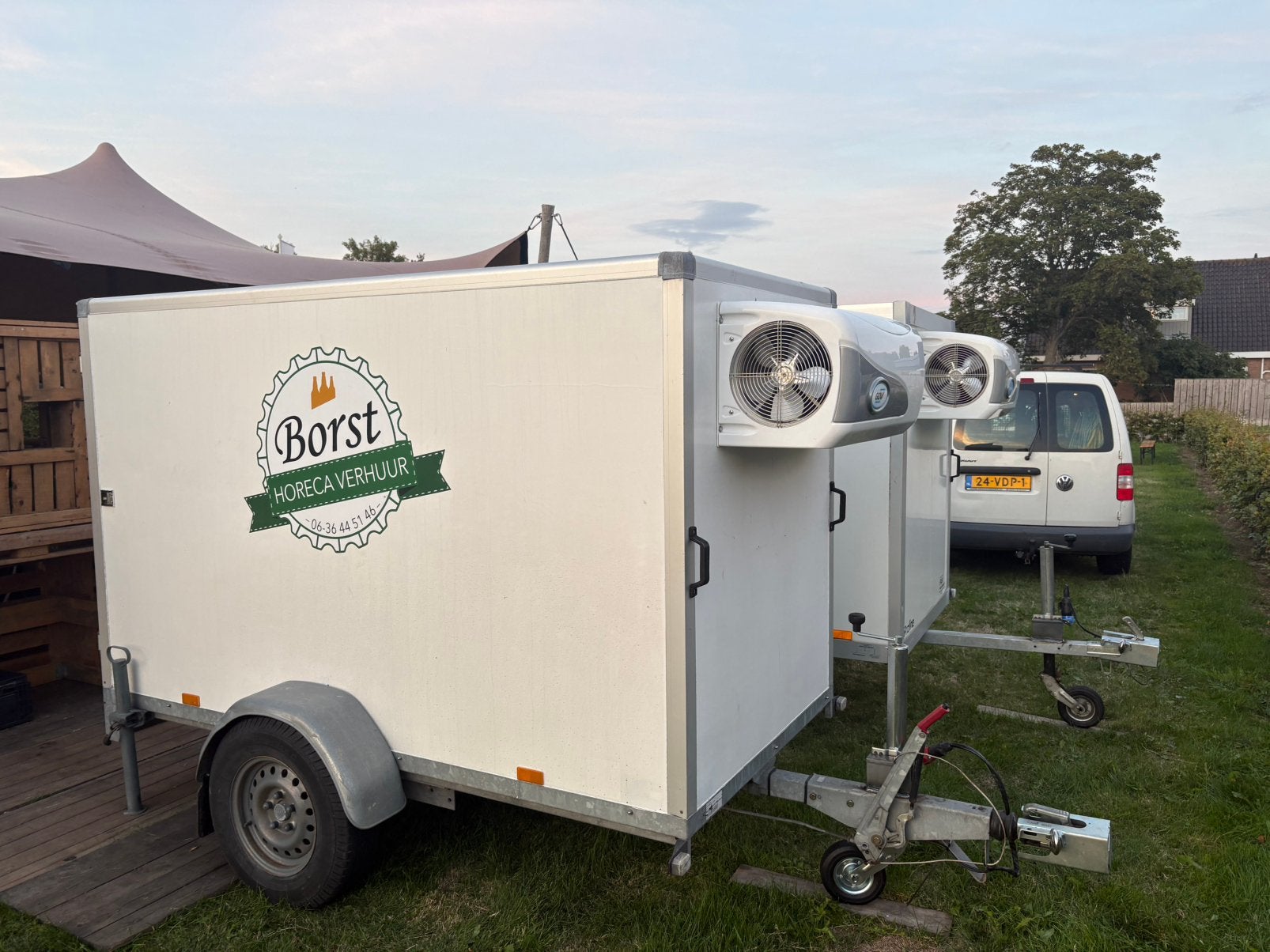 Koelwagen(s) te huur, Ophalen, Zo goed als nieuw