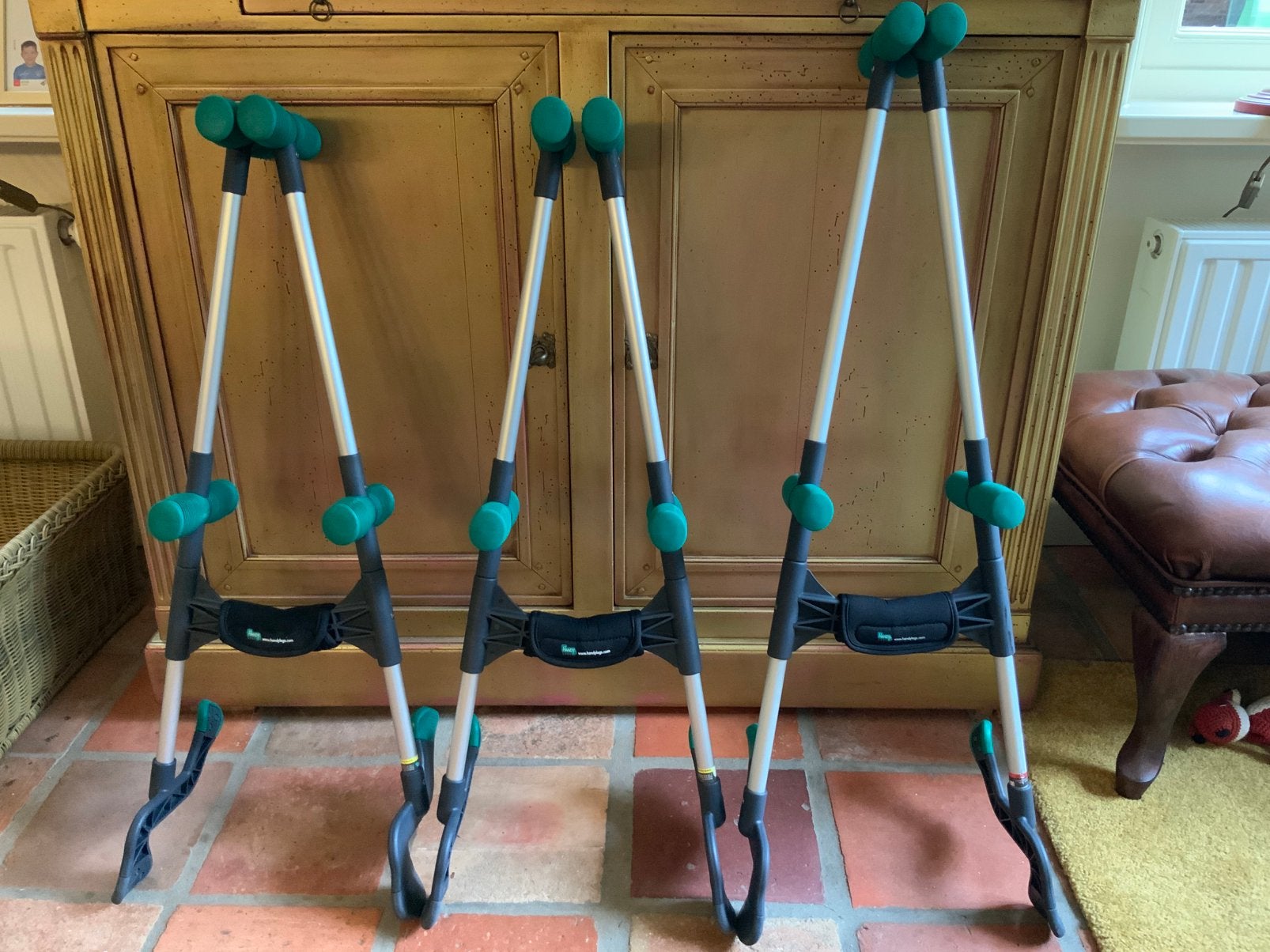 Handy legs aantrek hulp bij steunkousen 2 stuks S  1 Stuk M, Ophalen of Verzenden