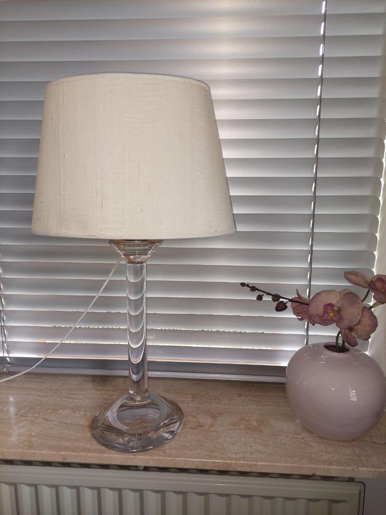 Ingo Maurer Tafellamp Jaren '70 - Vintage Design Klassieker, Ophalen, 50 tot 75 cm, Glas, Zo goed als nieuw