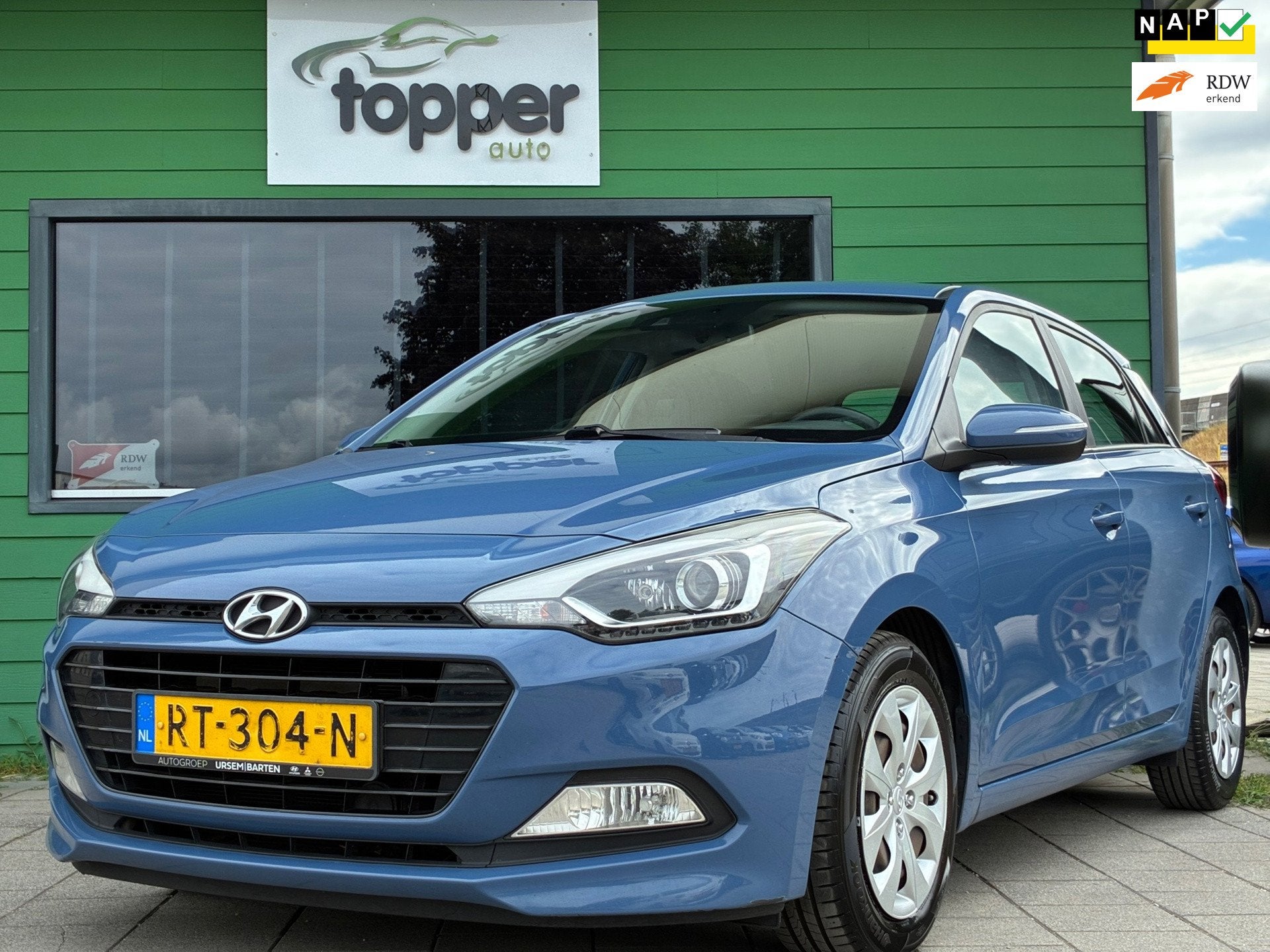 Hyundai I20 1.0 T-GDI Comfort|1e Eigenaar|Camera|Navigatie|C, Auto's, Voorwielaandrijving, 450 kg, Euro 6, Blauw