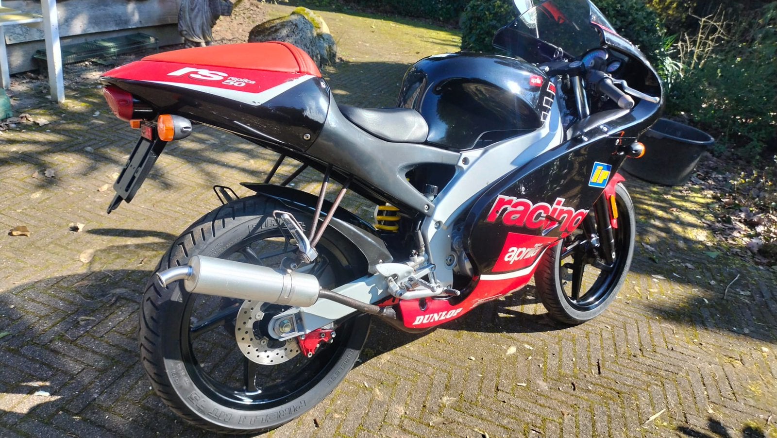Aprilia RS50 - Sportieve bromfiets, Ophalen