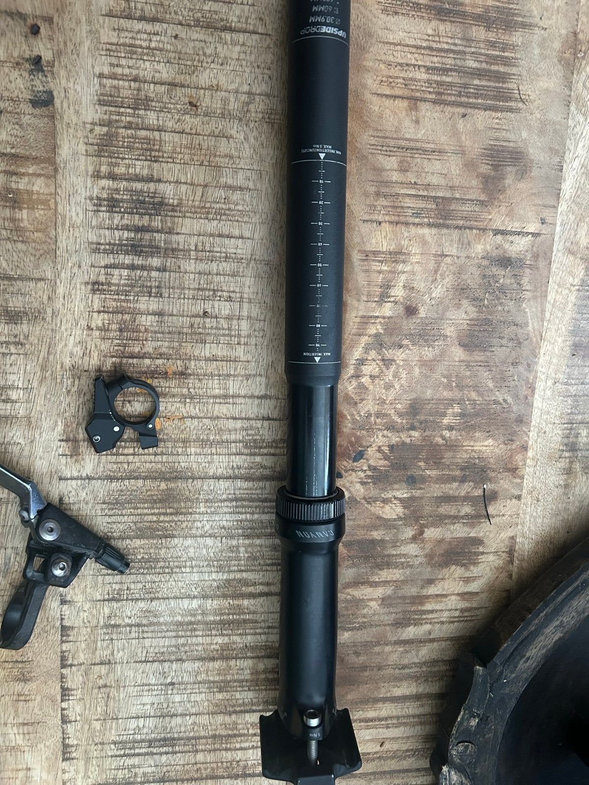 DT Swiss Upside Drop Dropper Post 30.9mm, Fietsen en Brommers, Fietsonderdelen, Ophalen, Zo goed als nieuw, Mountainbike, Overige typen