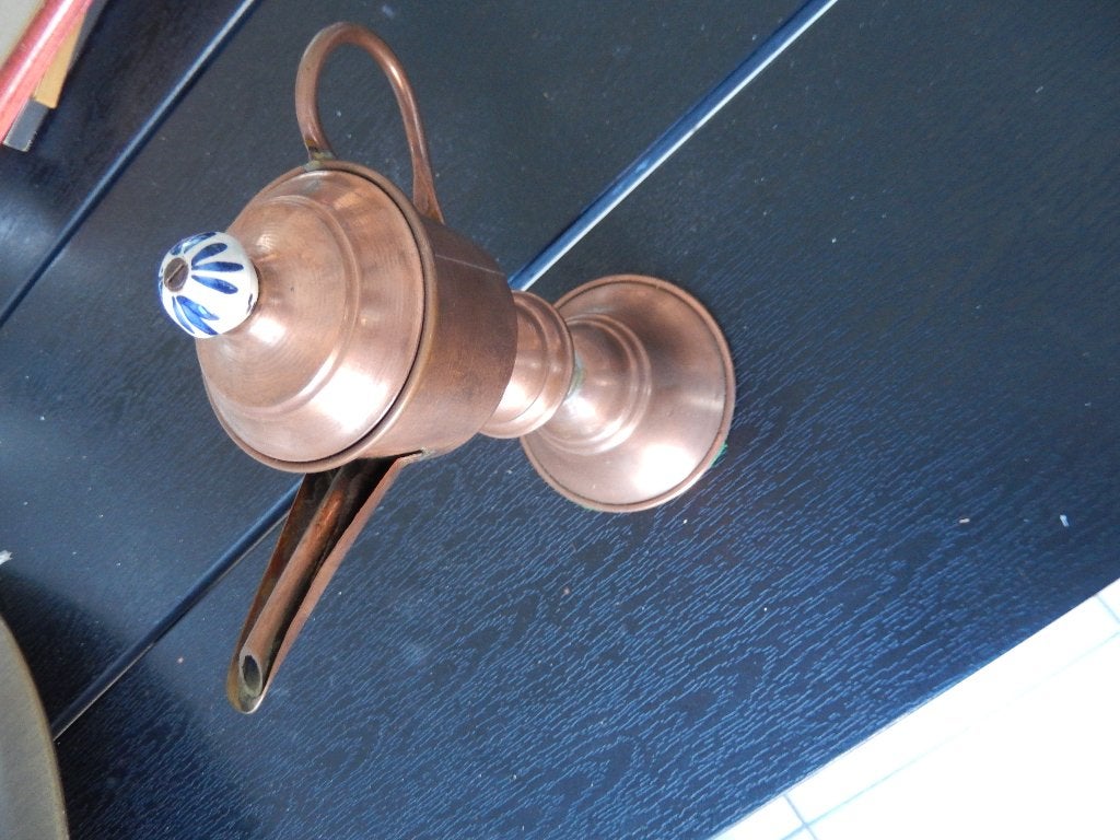 Kannetje (waarschijnlijk koper), Antiek en Kunst, Ophalen of Verzenden, Koper