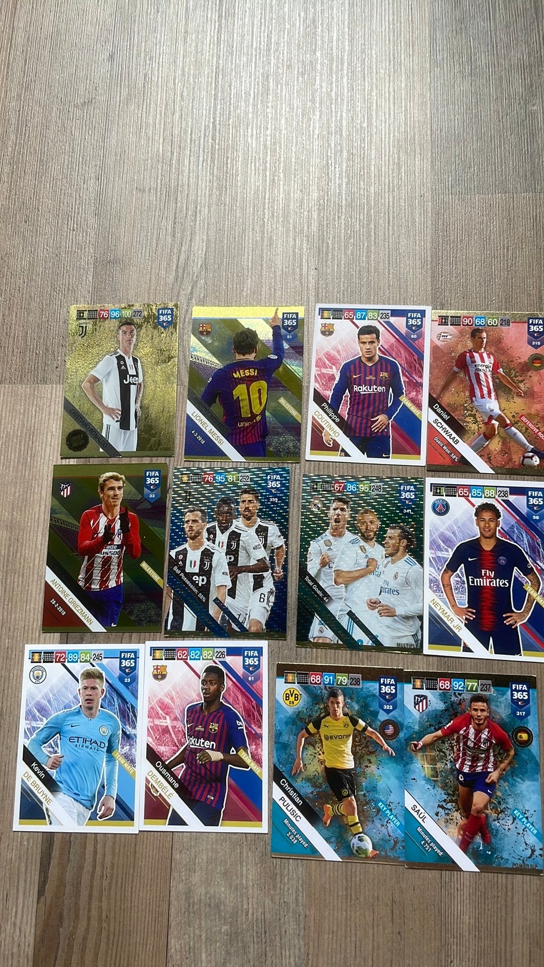 Panini voetbalkaarten 2019, Ophalen of Verzenden, Zo goed als nieuw, Meerdere plaatjes