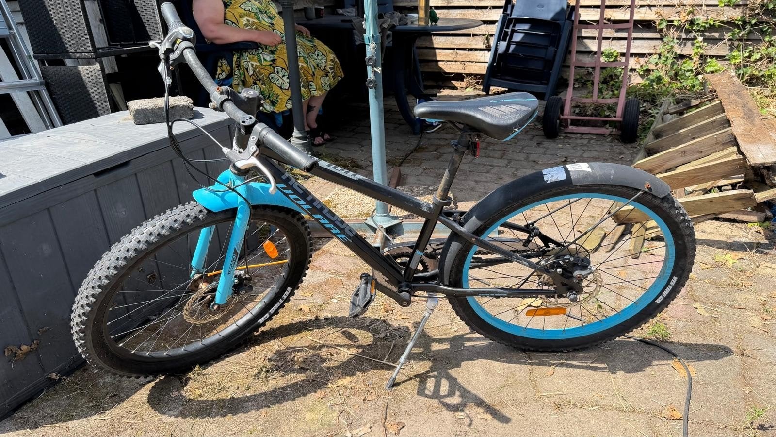 Volare Rocky 24 inch kinderfiets met schijfremmen, Gebruikt, Versnellingen, Minder dan 49 cm, Schijfrem