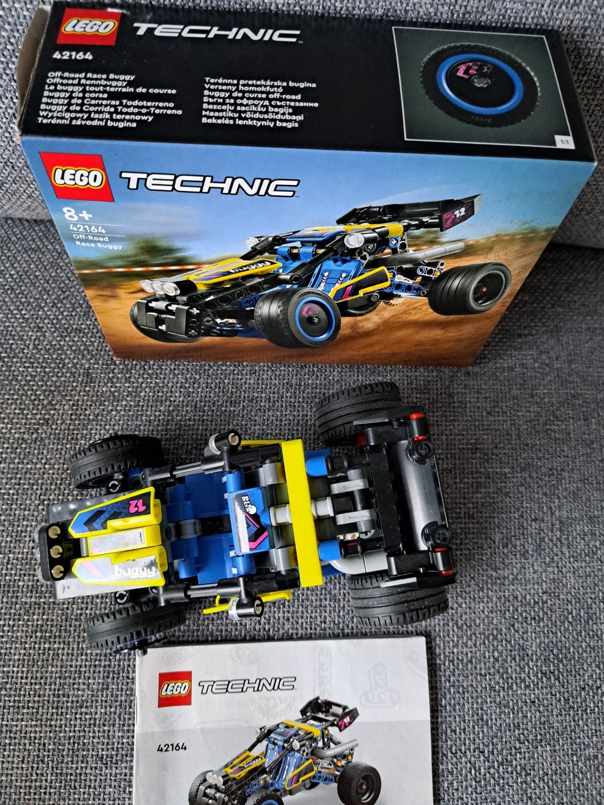 Lego Technic 42164 Off-Road Race Buggy - Zo goed als nieuw, Compleet, Lego, Ophalen of Verzenden, Zo goed als nieuw