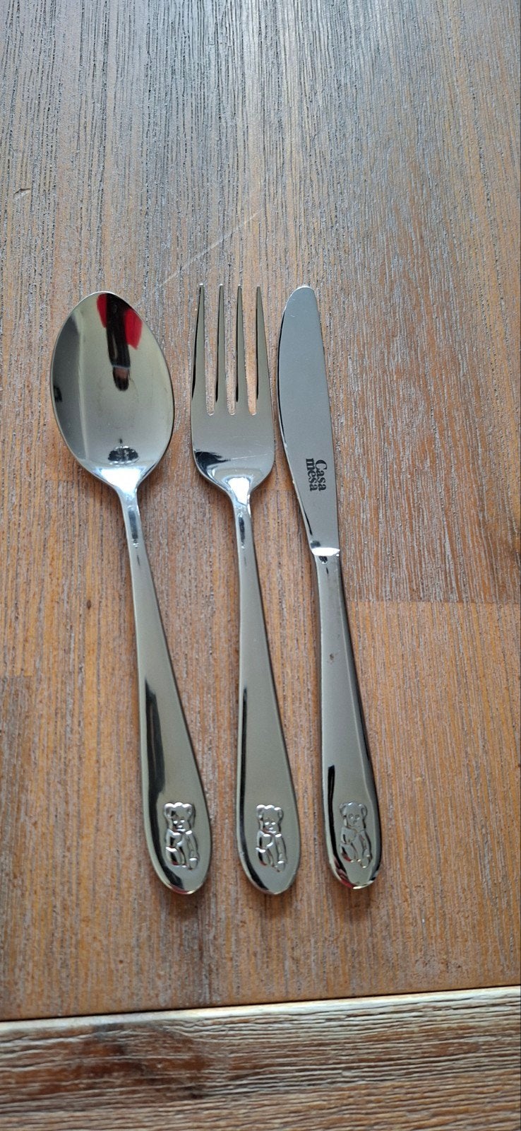 Casa Mesa kinderbestek set, Ophalen of Verzenden, Zo goed als nieuw