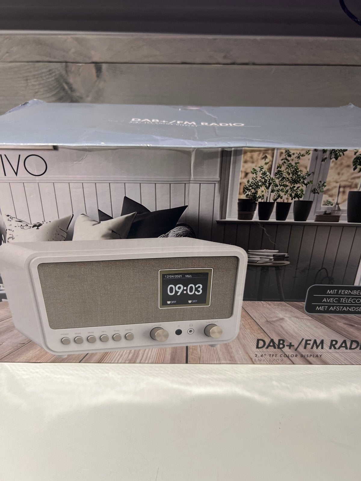 DAB+/FM Radio met 2.4" TFT Kleurendisplay, N, N, Nieuw, Ophalen of Verzenden
