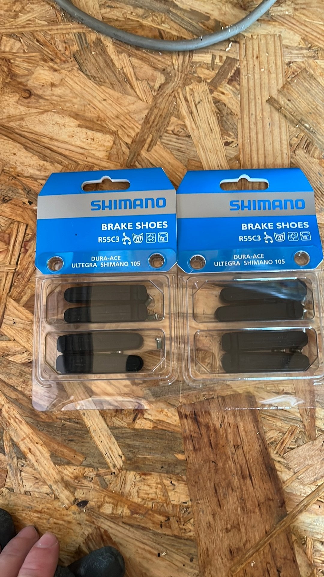 Velgremblokjes shimano, Fietsen en Brommers, Fietsonderdelen, Ophalen, Nieuw