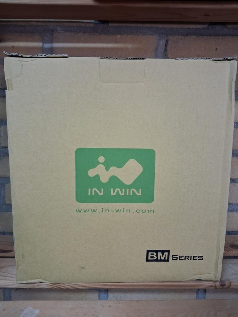 IN WIN BM 639 micro computerkast incl. voeding zwart, Ophalen