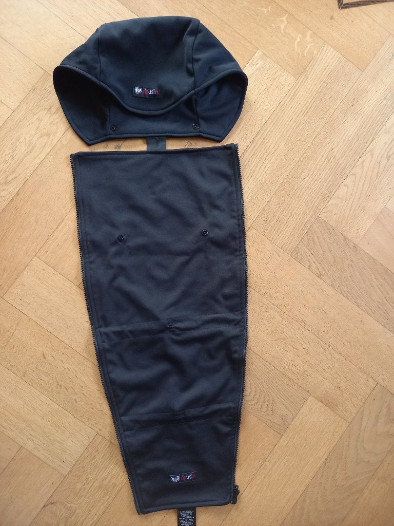 Zipusin zwangerschaps- en draagjas inzetstuk, Dubbelzijdig, Zo goed als nieuw, Zwart, 80 cm