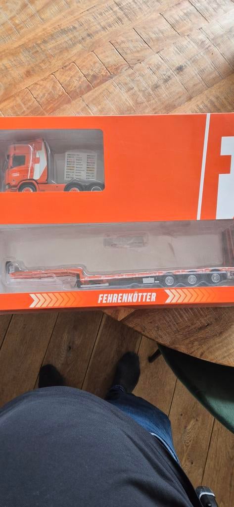 Scania r500 fehrenkötter nieuw in doos marge models, Ophalen of Verzenden, Nieuw, Bus of Vrachtwagen, Overige merken