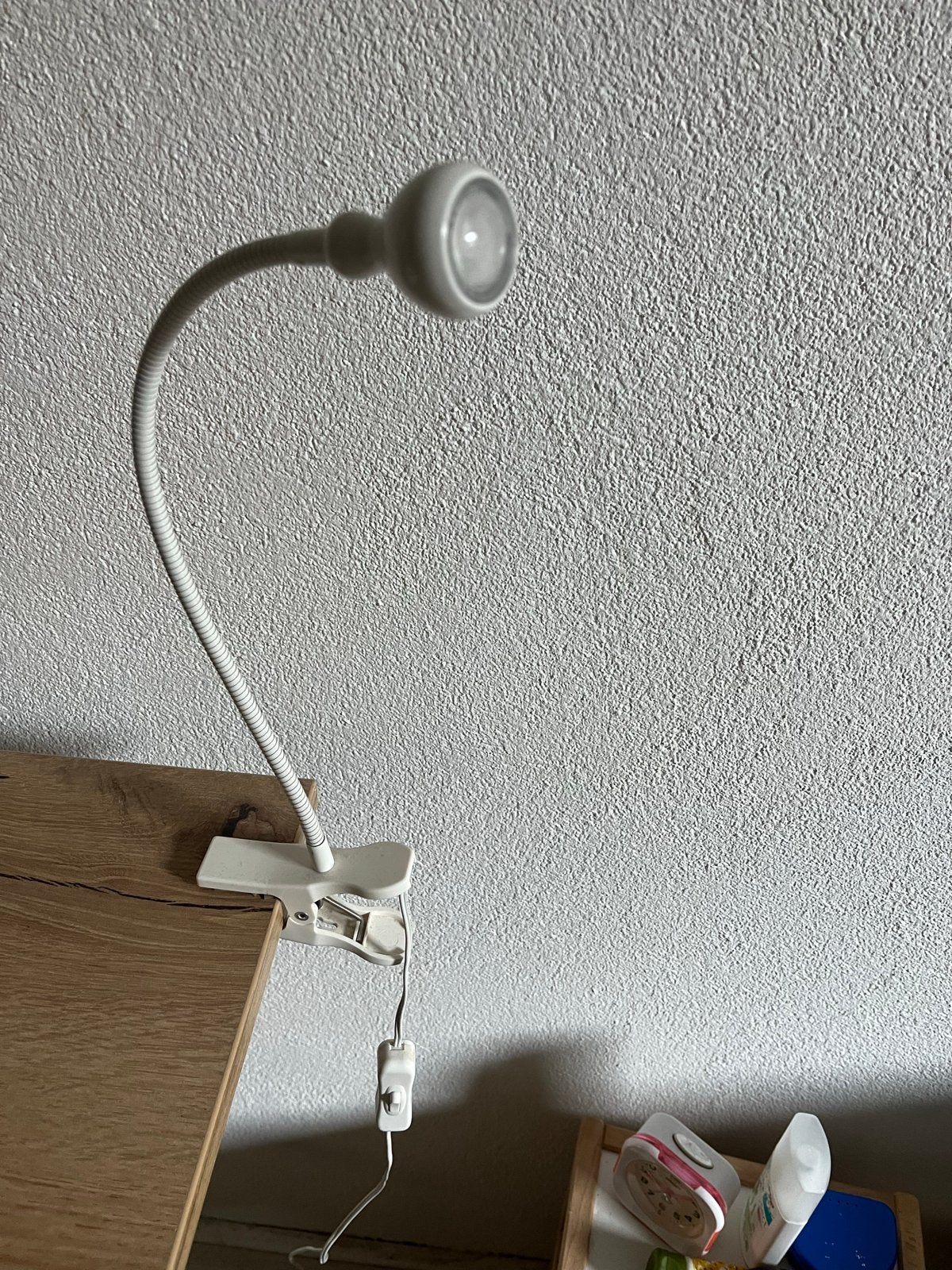 2x IKEA Nachtlampje/Bureaulamp - Zo goed als nieuw, Wit, IKEA, Zo goed als nieuw, Ophalen