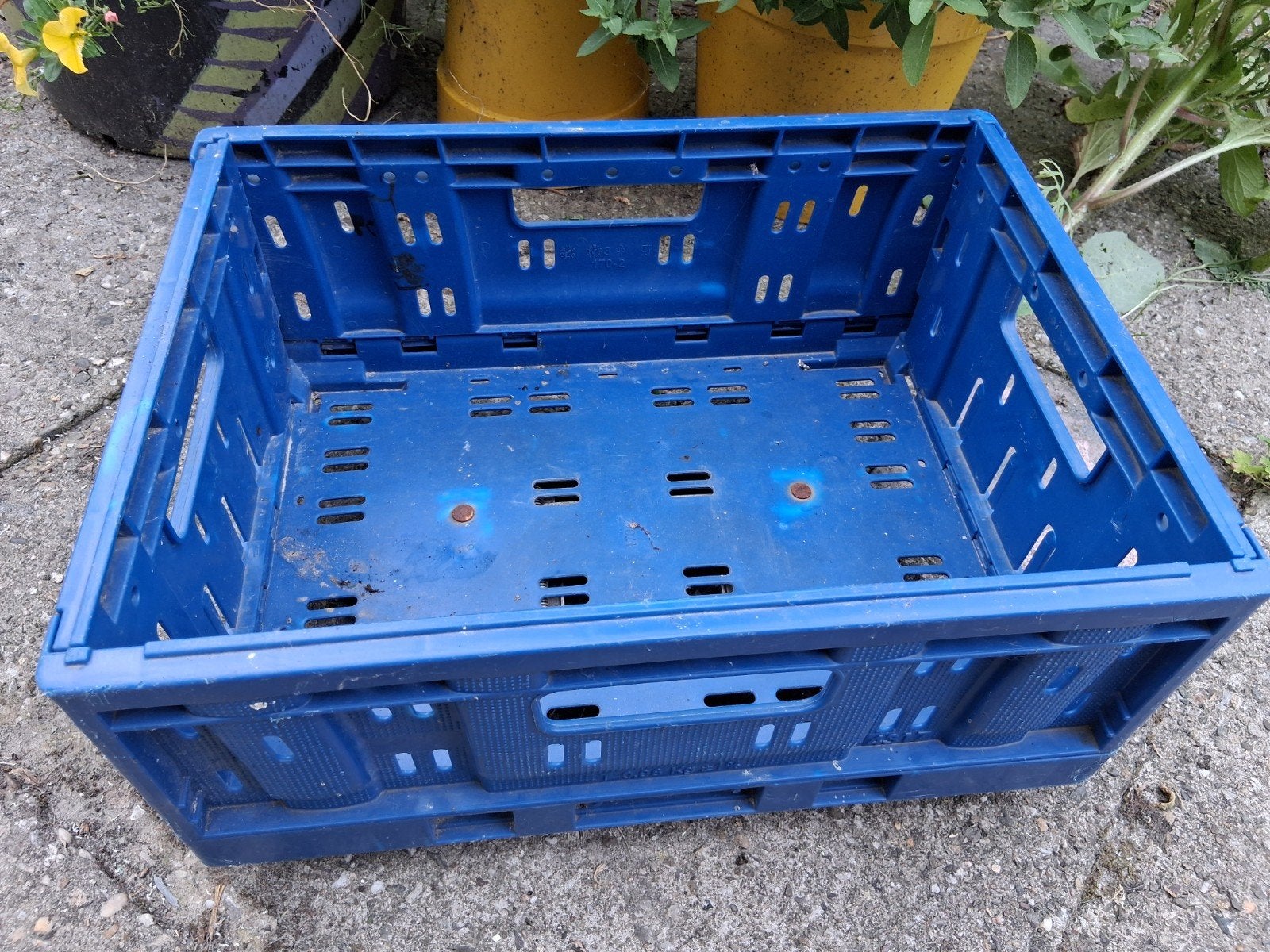 Opvouwbaar klapkrat voor bagagedrager - 40x30x15 cm, Ophalen of Verzenden, Zo goed als nieuw, Overige typen, Opvouwbaar