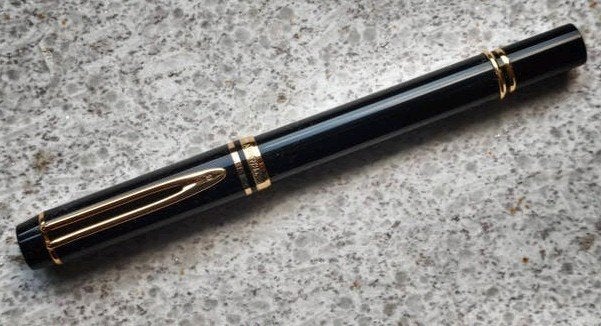 Waterman Le Man 100 Vulpen - 18K Goud - Complete Set - nieuw, Nieuw, Met doosje, Ophalen of Verzenden, Vulpen