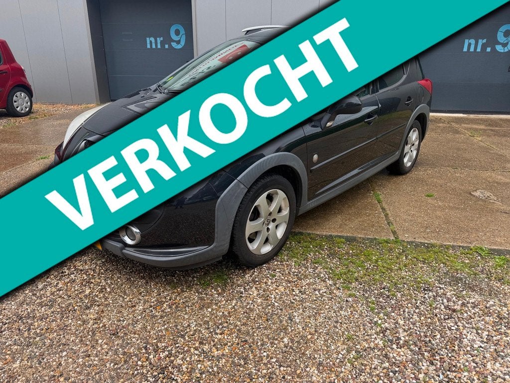 Peugeot 207 SW Outdoor 1.6 VTi XS met airco en Nieuwe Apk, Auto's, Peugeot, Gebruikt, 4 cilinders, Origineel Nederlands, Handgeschakeld