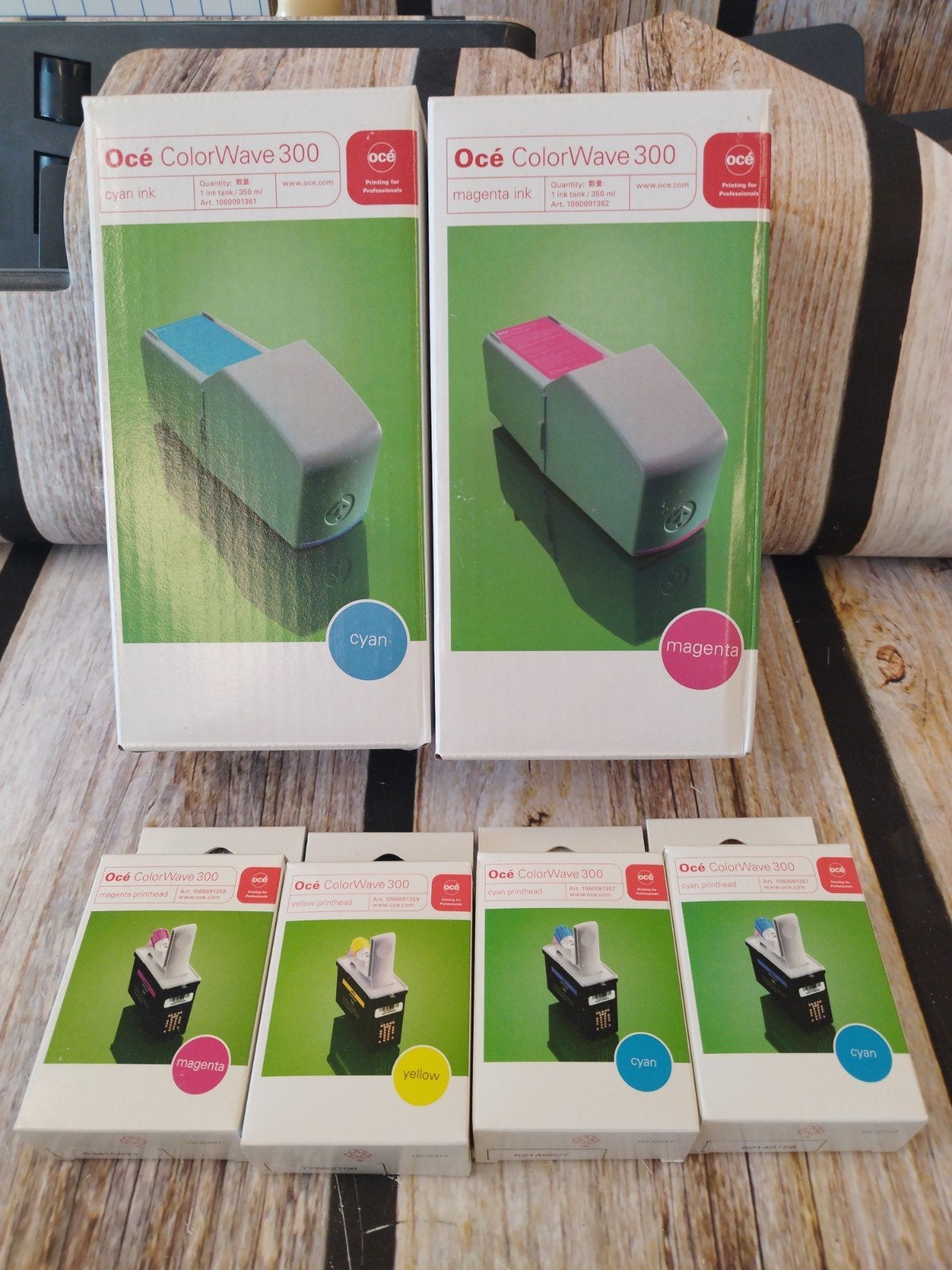 Océ ColorWave 300 inkt en printkoppen - Nieuw en ongebruikt, Ophalen of Verzenden, Nieuw, Cartridge, Océ