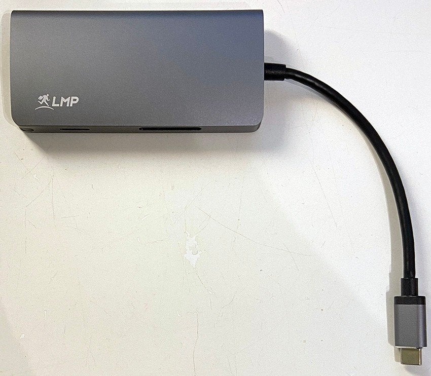 LMP 15954 8 poorts Mini Dock, Computers en Software, Dockingstations, Ophalen, Laptop, LMP, Zo goed als nieuw