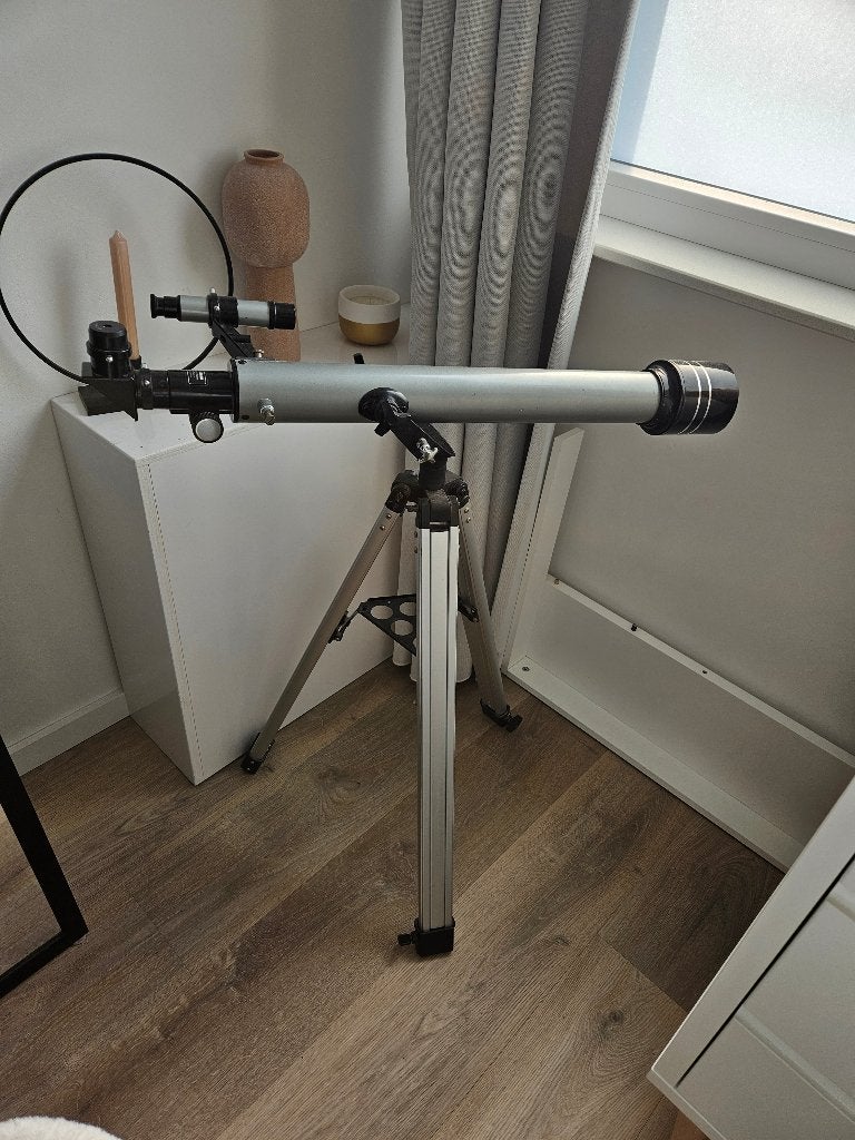 Telescoop, Audio, Tv en Foto, Ophalen, Gebruikt, Lenzentelescoop (refractor), Met statief