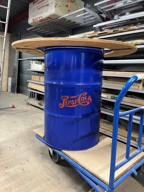 BBQ Ton / Barbecue Olievat (Pepsi Cola), Ophalen, Gebruikt