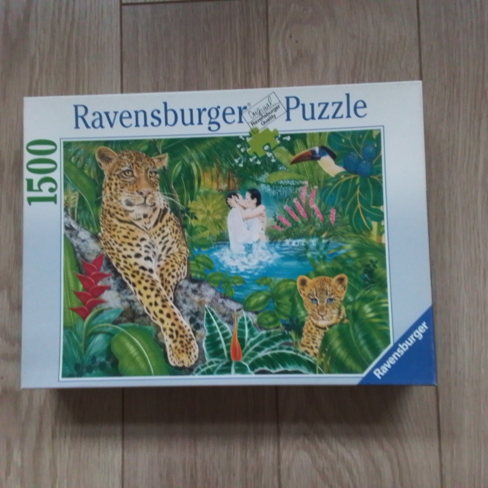Puzzel In het Regenwoud 1500 stukjes, Ophalen, 500 t/m 1500 stukjes, Zo goed als nieuw