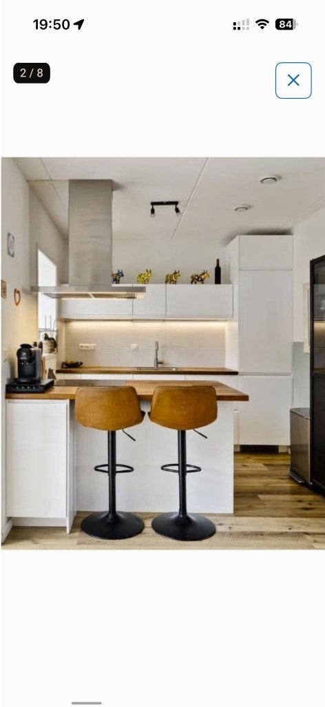 Moderne IKEA hoogglans witte eilandkeuken GEDEMONTEERD, Wit, Overige typen, Ophalen of Verzenden, Zo goed als nieuw