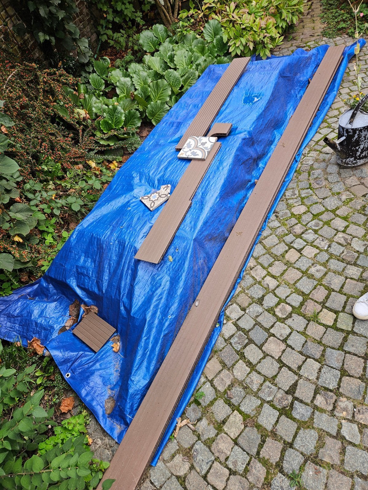 Composiet vlonderplanken 2x4 meter!, Ophalen, Nieuw, Composiet