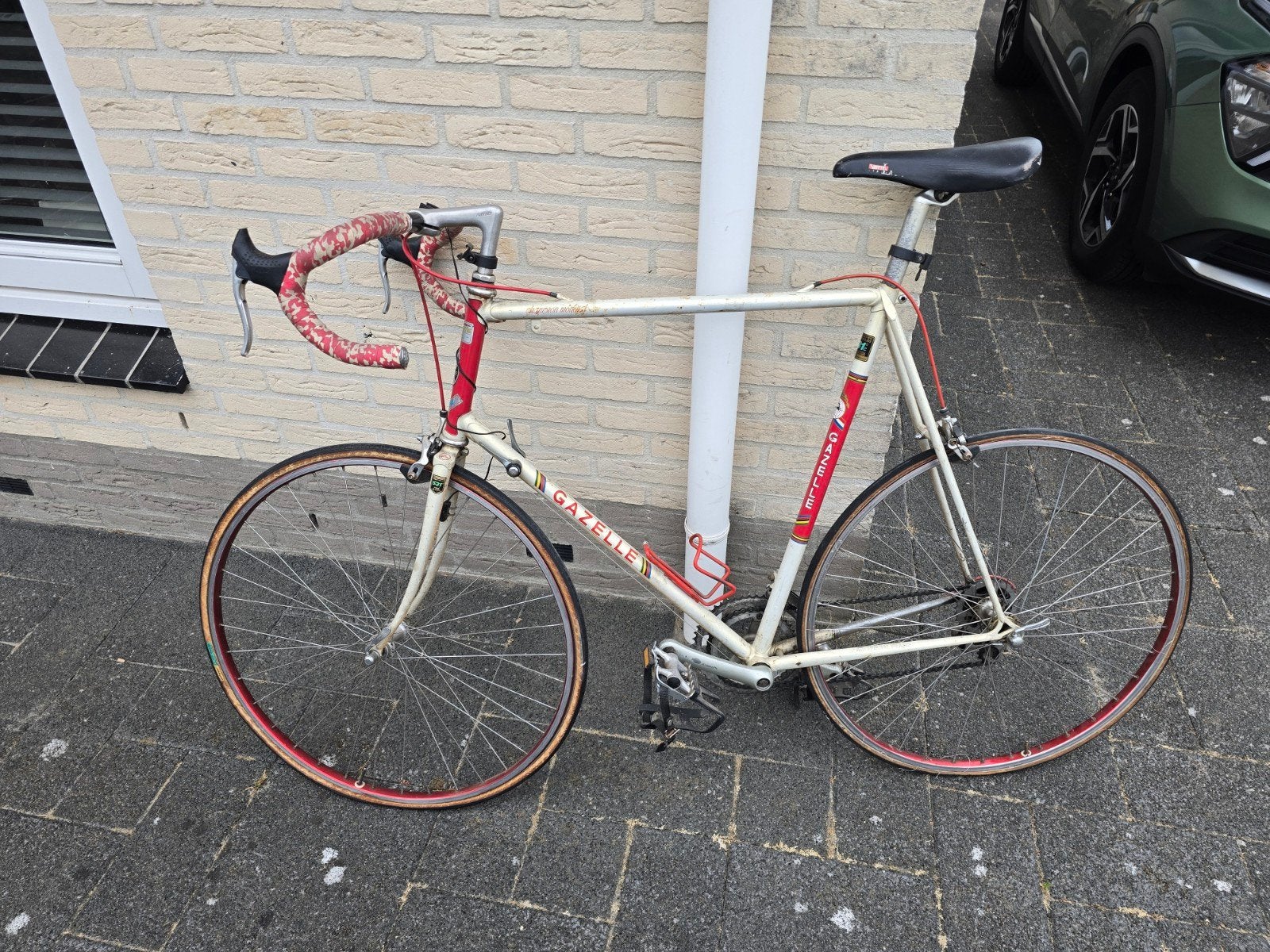 Vintage Gazelle Champion Mondial racefiets, Ophalen, Gebruikt, Gazelle, 10 tot 15 versnellingen