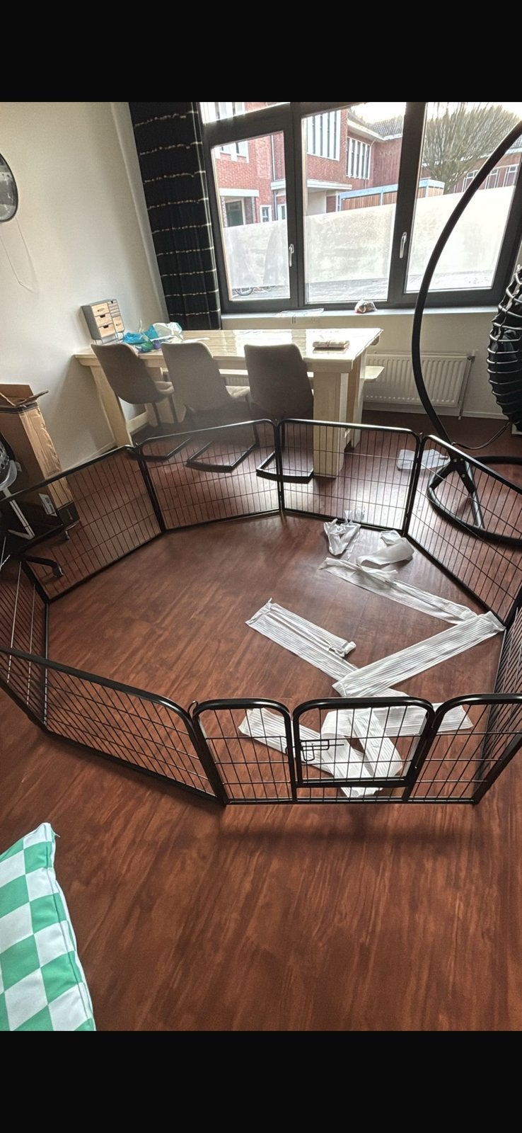 Puppyren, 8 panelen, Dieren en Toebehoren, Ophalen, Nieuw, 110 cm of meer, 65 tot 100 cm