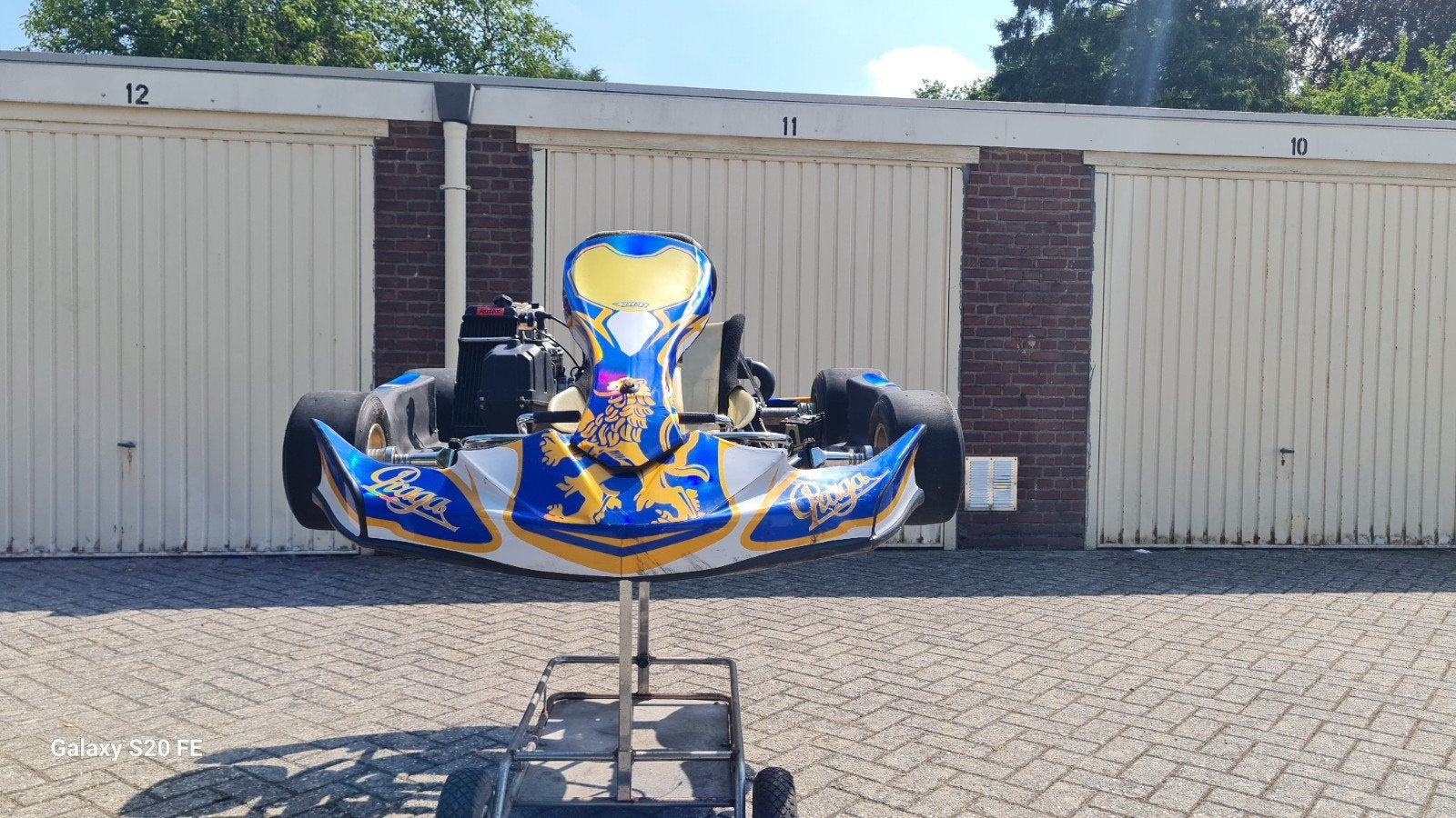 Te koop Zeer mooie  rotax max senior kart, Ophalen, Kart