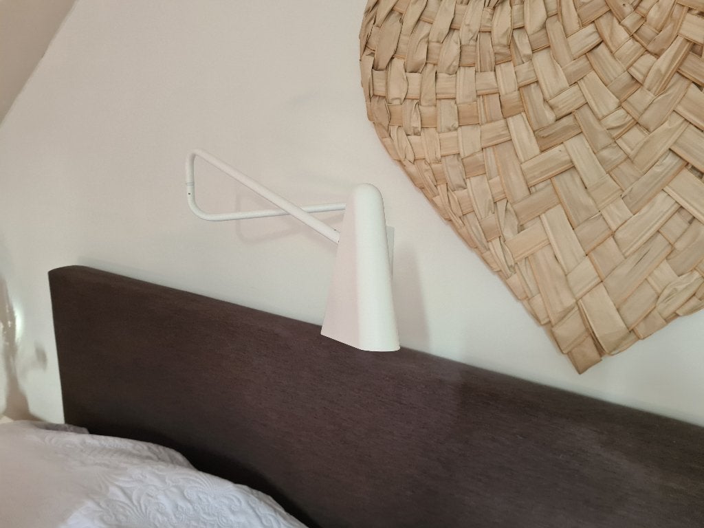 IKEA PS 2012 LED design wandlamp wit – Johanna Jelinek, Ophalen, Gebruikt, IKEA, Met schakelaar