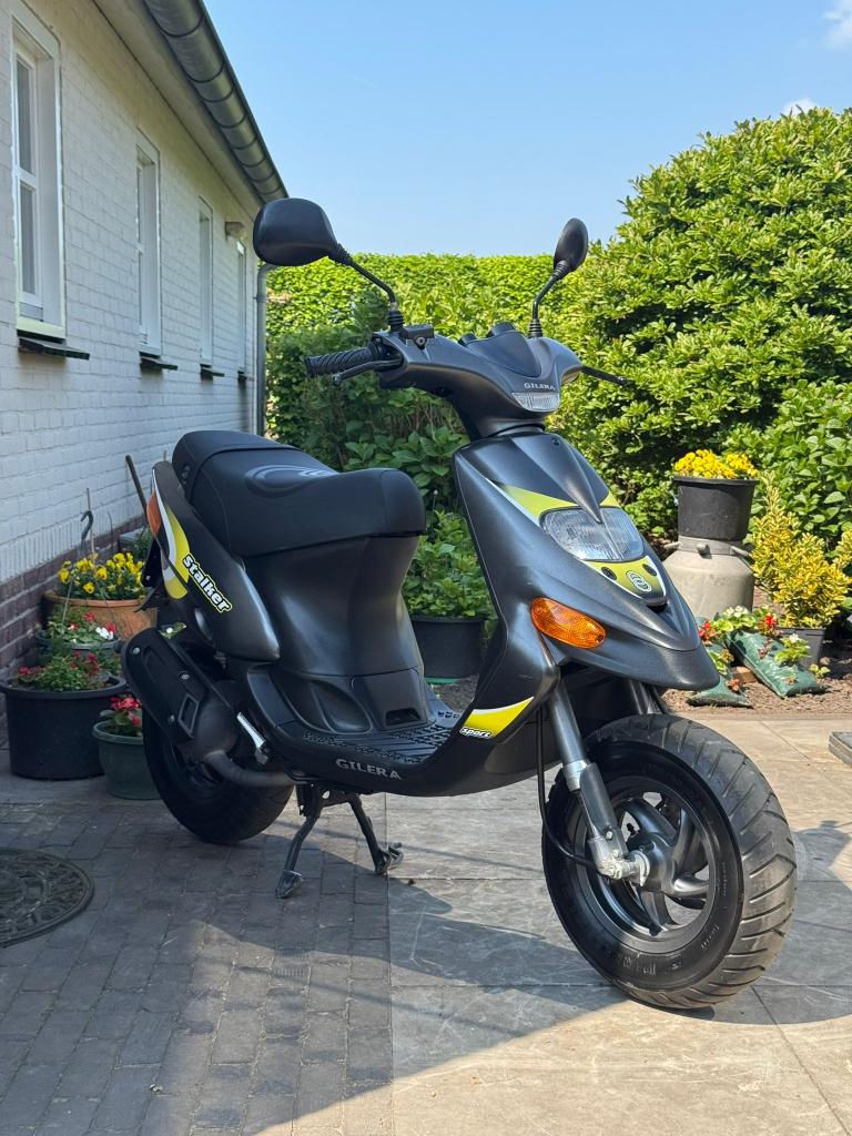 ⭐️Gilera stalker 50cc 2 takt Nieuwstaat Uniek⭐️