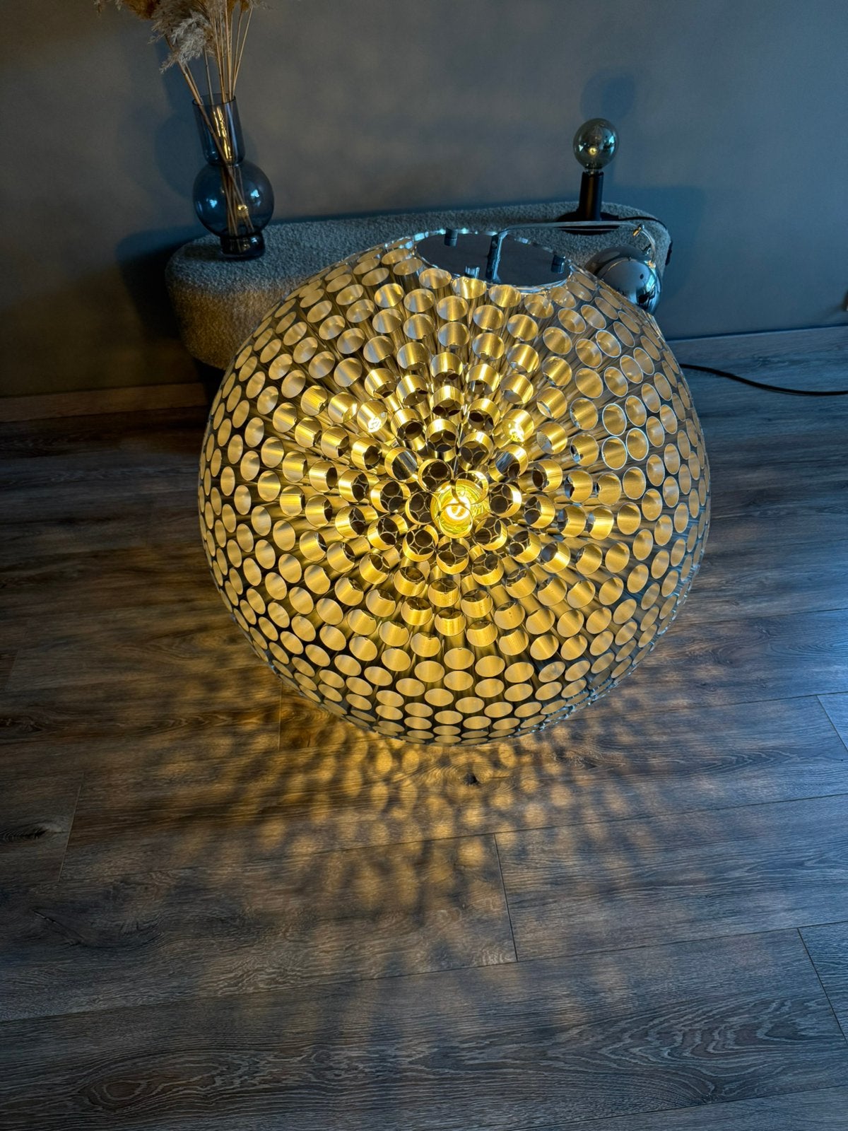 Chericoni Explosion - Hanglamp - 80 cm - Chroom, Ophalen, Zo goed als nieuw