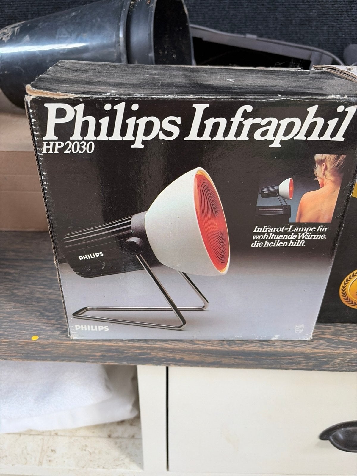 Philips Infraphil HP 2030 Infraroodlamp, Ophalen of Verzenden, Gebruikt, Overige typen