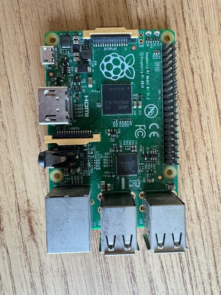 Raspberry Pi Model B+ 1.2, Ophalen, Gebruikt