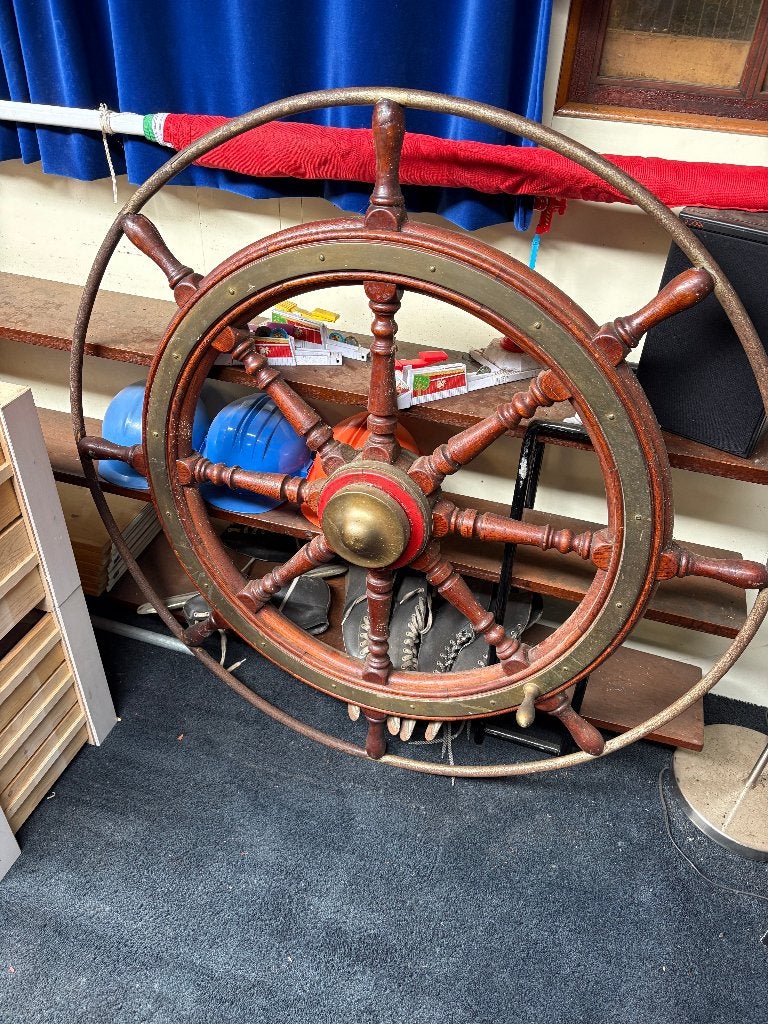 Stuurwiel diameter 115 cm, Watersport en Boten, Accessoires en Onderhoud, Ophalen, Gebruikt, Overige typen