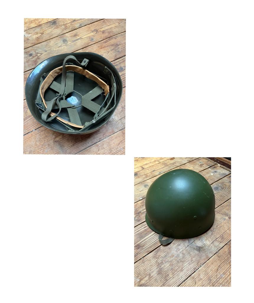 KL helm kunststof, Ophalen, Landmacht, Nederland, Helm of Baret