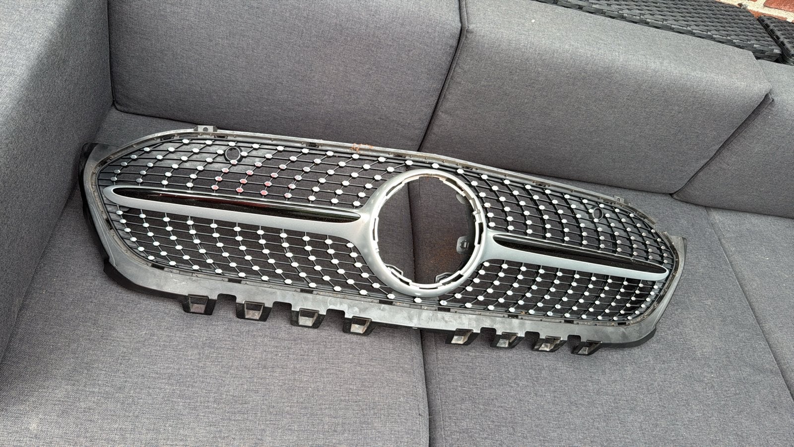 Mercedes-Benz Diamond Grill - Gebruikt, Ophalen, Gebruikt, Voor, Mercedes-Benz