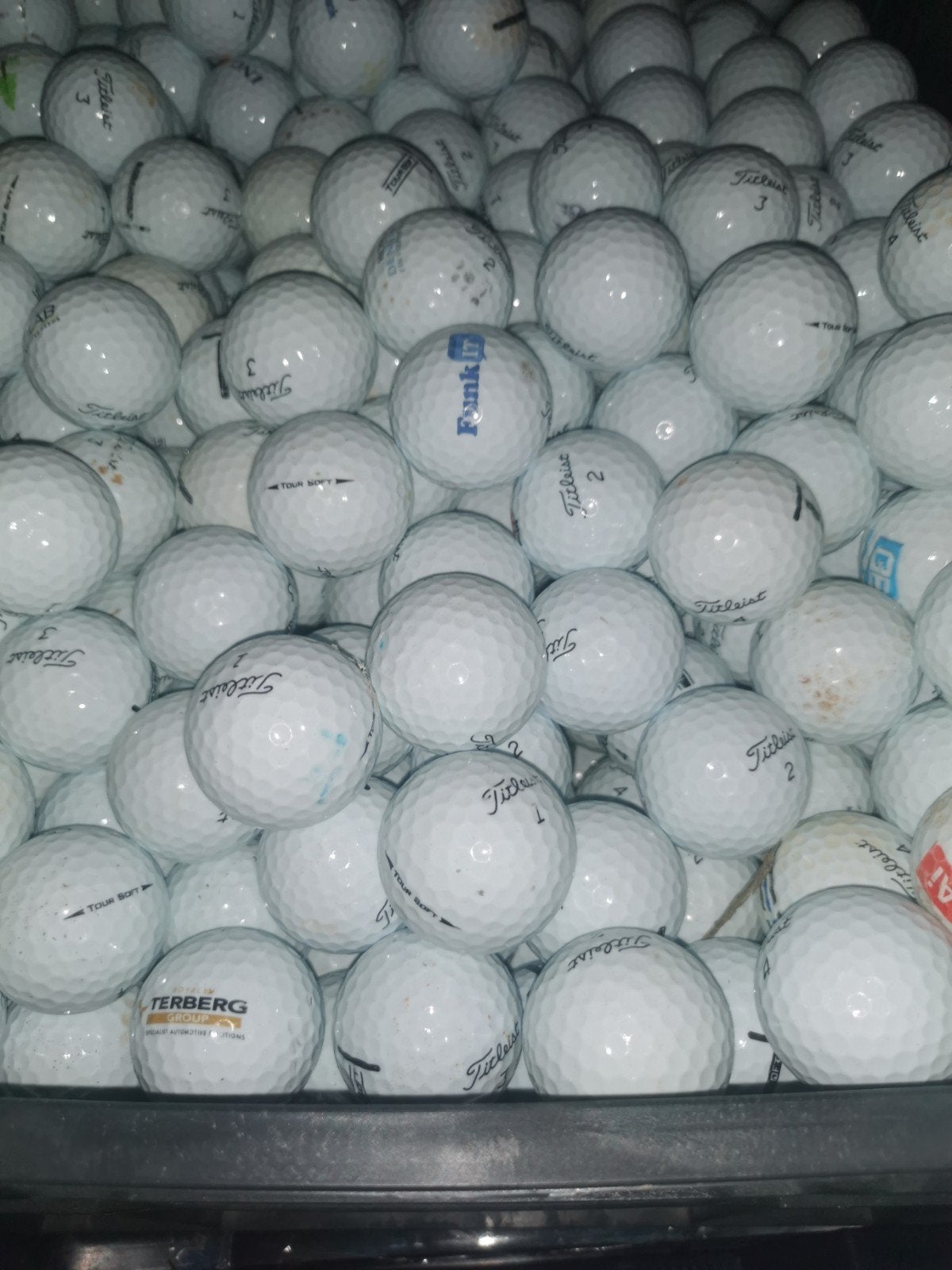 Titleist tour soft golfballen 100 stuks, Ophalen of Verzenden, Bal(len)