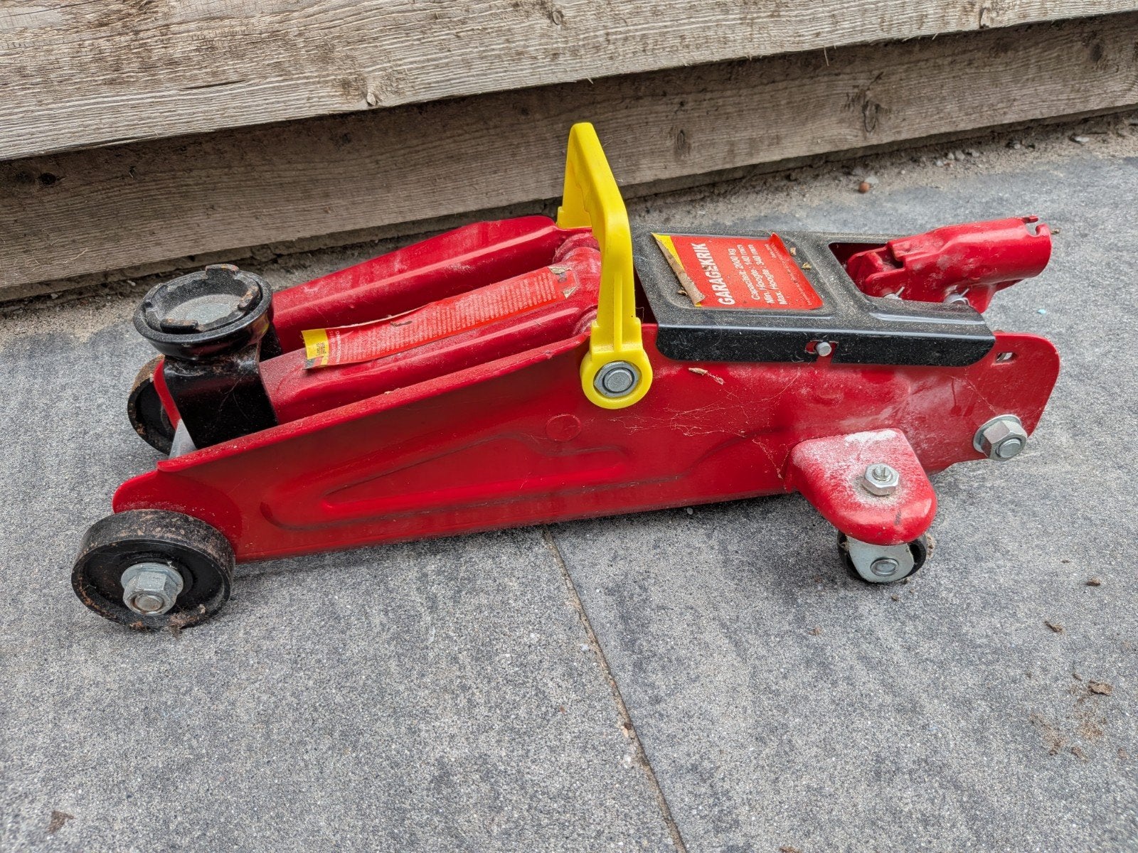 Nette auto krik., Auto diversen, Krikken, Ophalen, Zo goed als nieuw, Hydraulisch, Garagekrik
