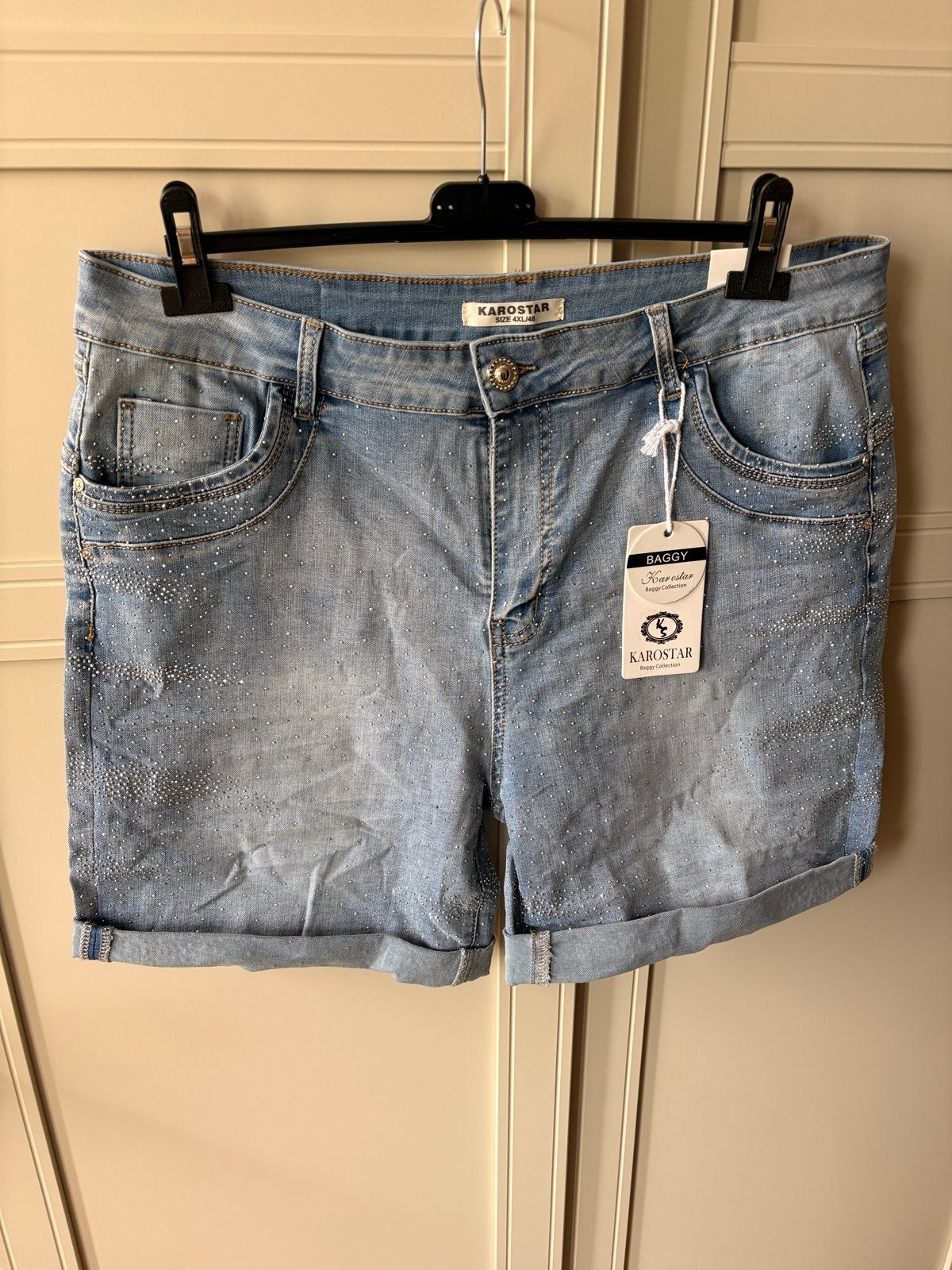Karostar jeans spijkerbroek dames maat 46, Ophalen of Verzenden