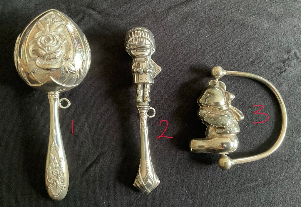 Rammelaar zilver, Antiek en Kunst, Antiek | Goud en Zilver, Ophalen of Verzenden, Zilver