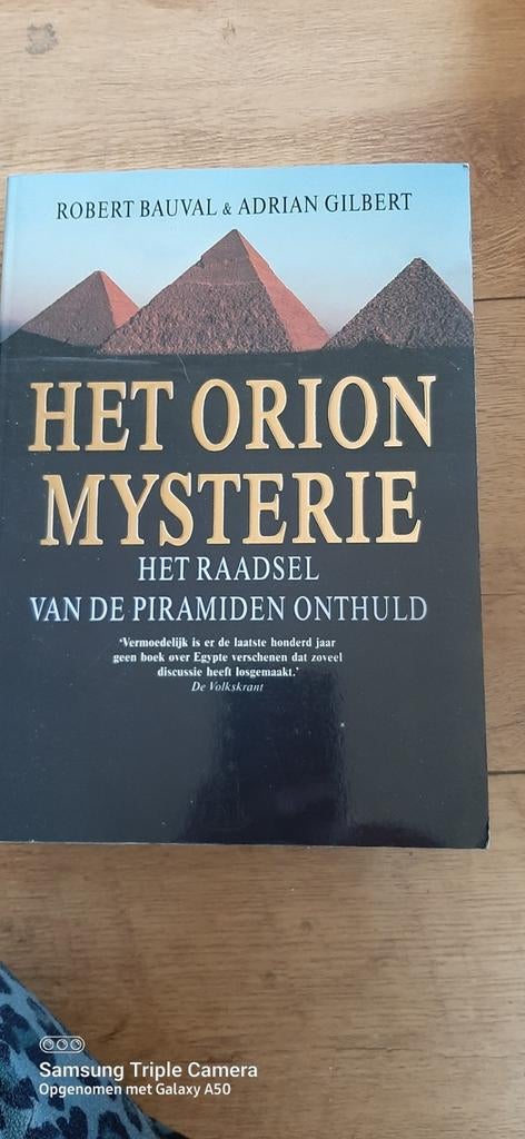 Het Orion Mysterie: Het Raadsel van de Piramiden Onthuld, Ophalen of Verzenden, 20e eeuw of later, Zo goed als nieuw, Robert Bauval & Adrian Gilbert
