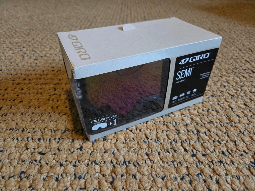 Giro Semi Skibril met extra lens, Ophalen of Verzenden, Zo goed als nieuw, Helm of Bescherming