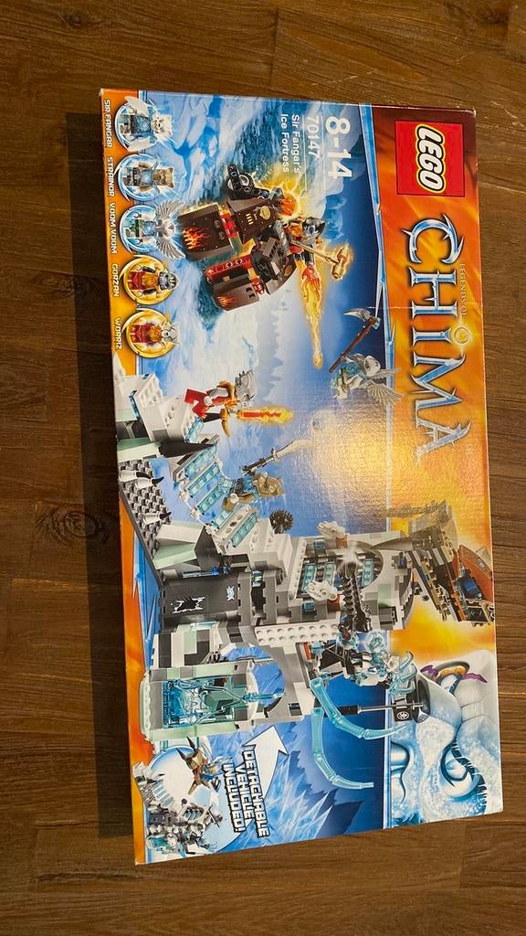Lego chima 70147, Lego, Ophalen of Verzenden, Zo goed als nieuw, Compleet