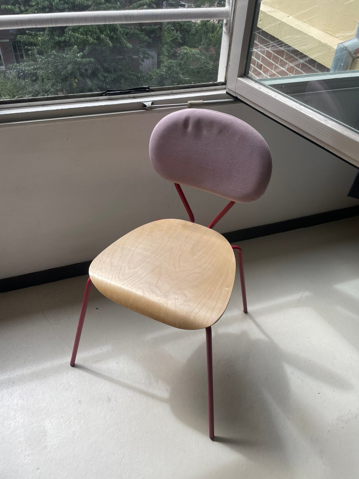 design stoel eettafel 4 stuks søstrene grene, Ophalen, Modern design, Gebruikt, Stof